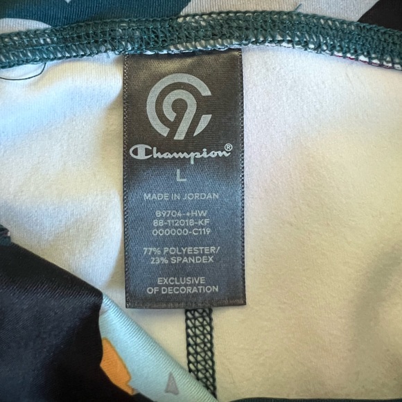 Champion Training Fit capri high rise phone pockets breathable compression - Picture 4 of 9